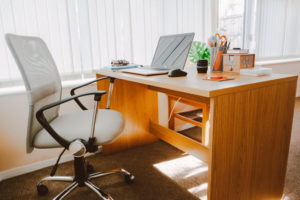 Ergonomischer Stuhl im Büro