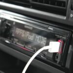 DAB+ Autoradio in Gebrauch