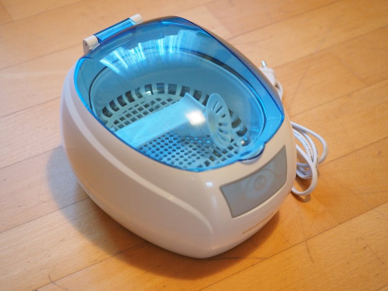 Ultraschallbad auf Boden