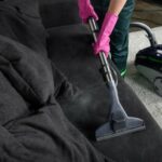 Polsterreinigung mit Dampfreiniger