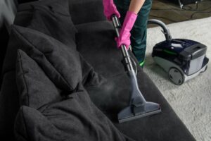 Polsterreinigung mit Dampfreiniger